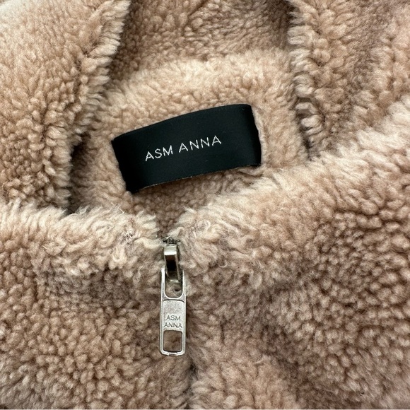 ASM ANNA Australian Wool Oversized Teddy Jacket with Hoodie - Picture 11 of 16